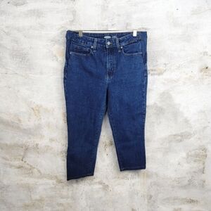 Old Navy High Rise Capri Dark blue jeans 6 Tall Size